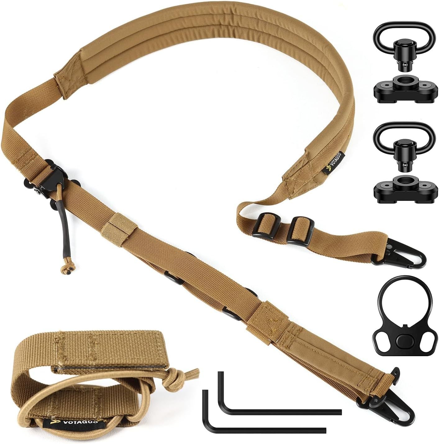 2-Point QD Rifle Sling – Quick Adjust with HK Hooks