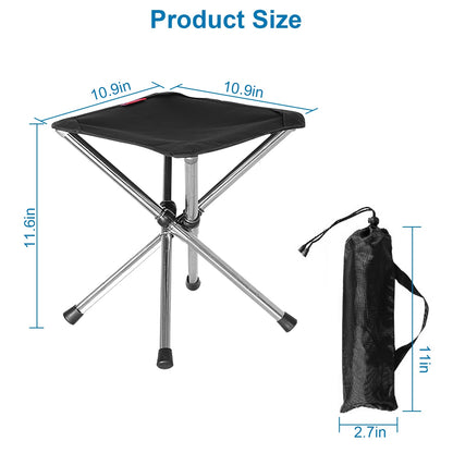 Portable Folding Camping Stool – Lightweight & Compact