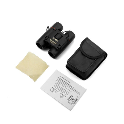 30x60 Compact Folding Binoculars – Day & Night Use