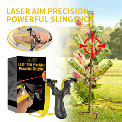 Slingshot with Sight & Light – Flat Band Outdoor Toy
