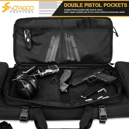 VOTAGOO Double Rifle Case – Tactical Soft Gun Bag