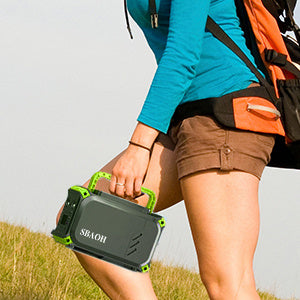110V Camping Power Station,148Wh 200 W Solar Generator, 40000mAh