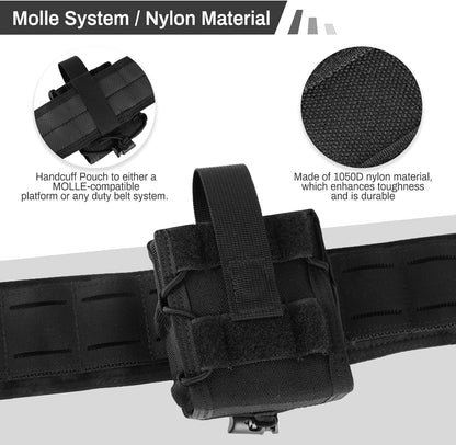 Double Handcuff Pouch – MOLLE Tactical Holster