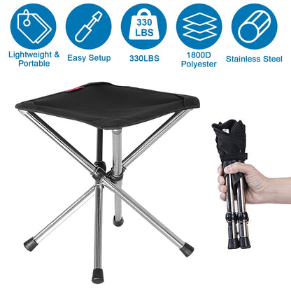 Portable Folding Camping Stool – Lightweight & Compact
