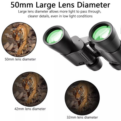 180x100 Military Binoculars – HD, Night Vision, Waterproof