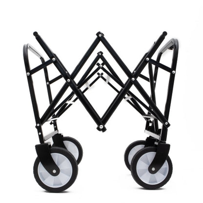 Minimeetall Strap Collapsible Foldable Wagon Cart With Strapping System