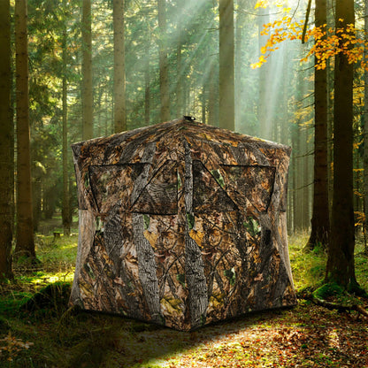3-Person Pop-Up Hunting Blind with Tie-Downs