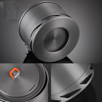 Camping Cookware Set – Pot, Kettle & Tableware