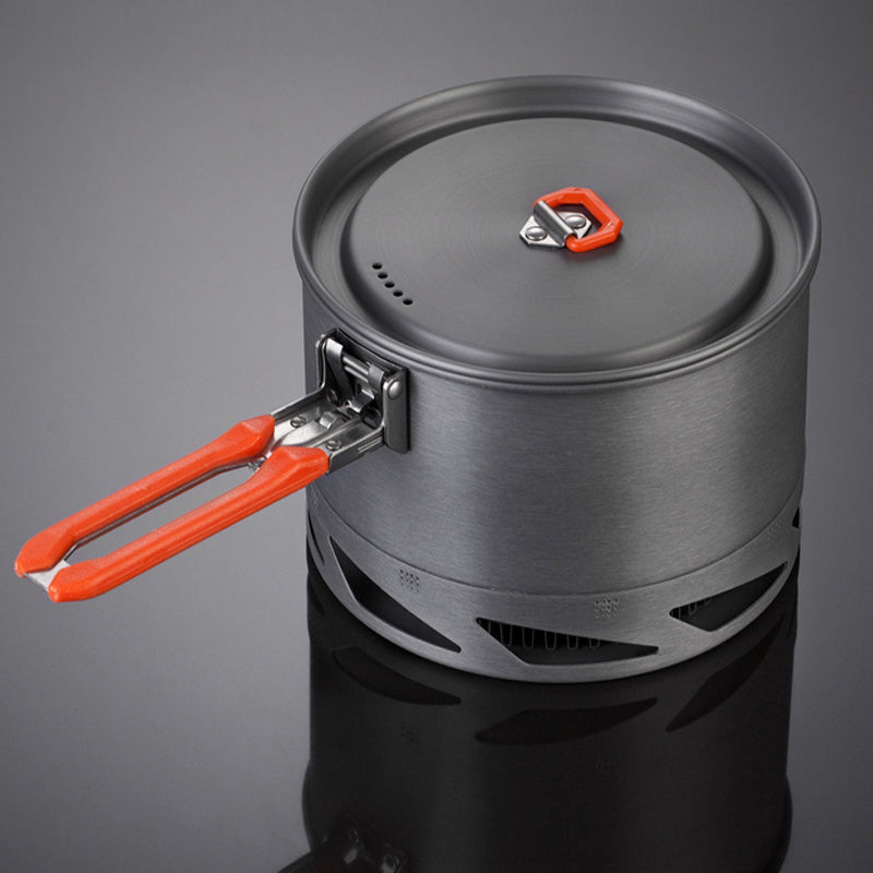 Camping Cookware Set – Pot, Kettle & Tableware