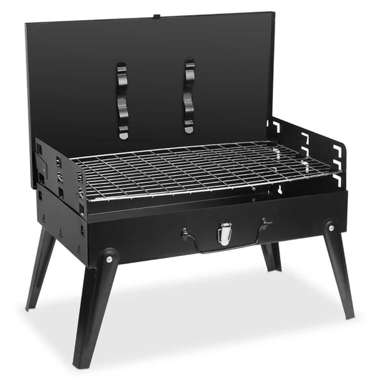 16.7x10x17.7in Portable Charcoal Grill Foldable BBQ