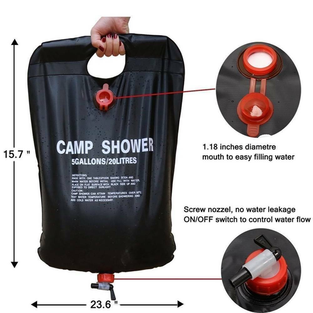 20L Camping Shower Portable Compact