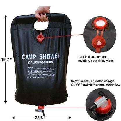 20L Camping Shower Portable Compact