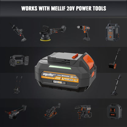 The Mellif 20V Lithium-ion Battery Pack And Charger
