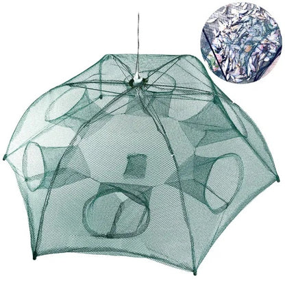 Portable Folding Fishing Trap – For Fish, Shrimp, Crab