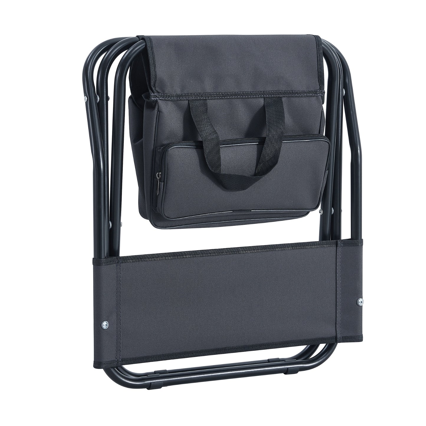 2-Piece Folding Outdoor Chair With Storage Bag For Camping & Picnics