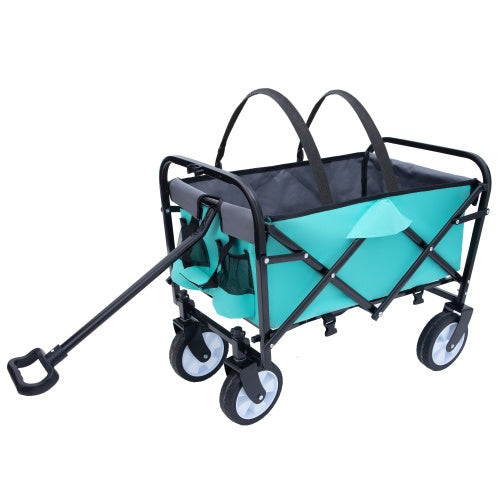 Minimeetall Strap Collapsible Foldable Wagon Cart With Strapping System