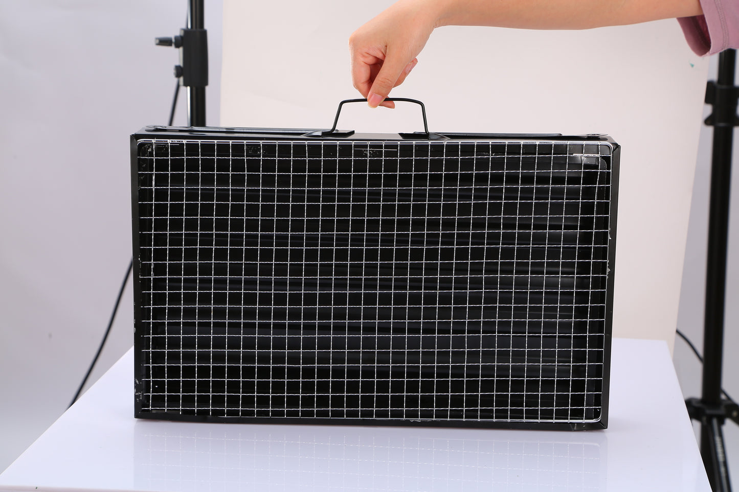 1Pc Portable BBQ Grill Foldable Charcoal