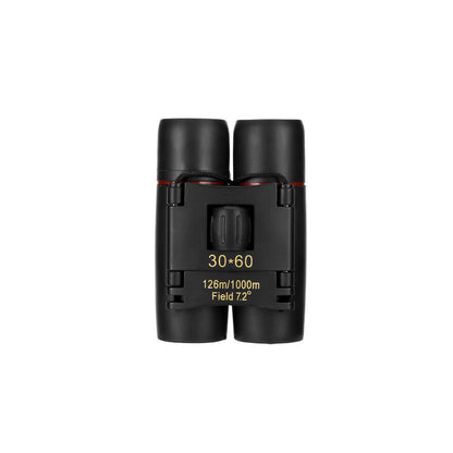 30x60 Compact Folding Binoculars – Day & Night Use