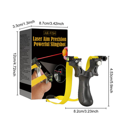 Slingshot with Sight & Light – Flat Band Outdoor Toy
