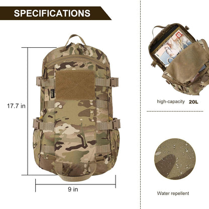 Tactical Backpack Men Military