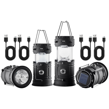 LED Camping Lanterns Portable Rechargeable Lights