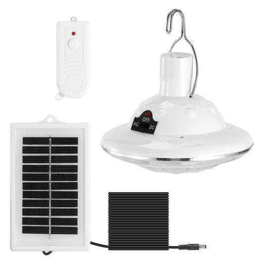 1Pc Solar Camping Lantern With Remote 3 Light Modes
