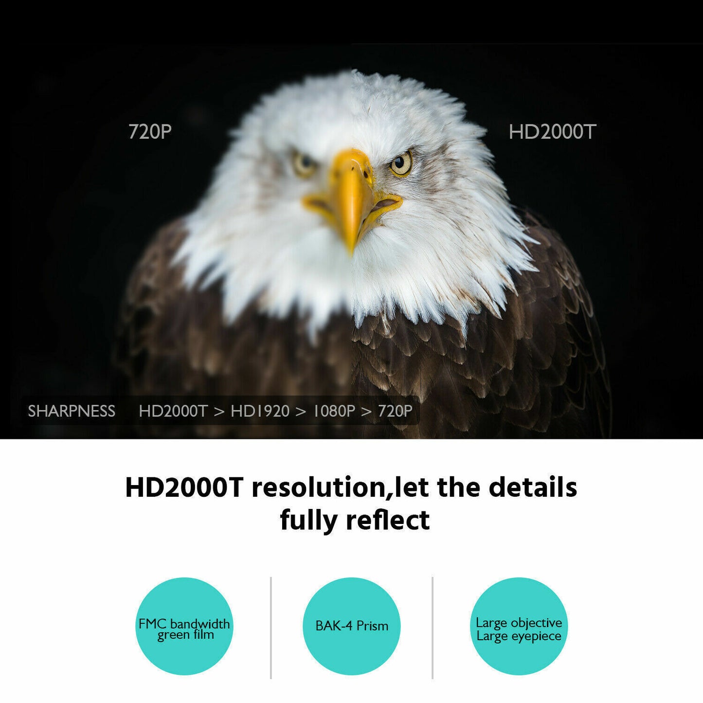 40x60 HD Monocular – Day & Night Vision, Waterproof