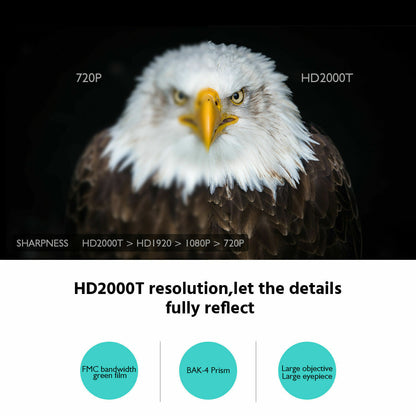 40x60 HD Monocular – Day & Night Vision, Waterproof