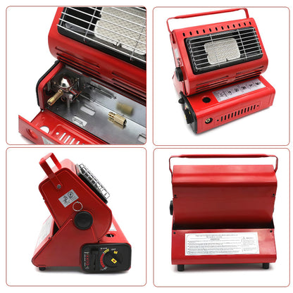 1Pc 2 In 1 Portable Butane Burner Heater Outdoor