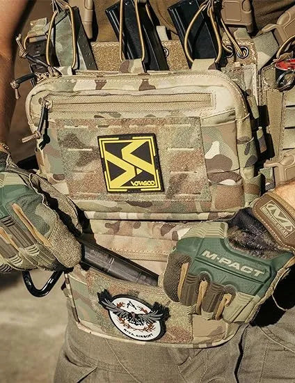 Tactical Chest Rig – Modular MOLLE with Mag Pouch