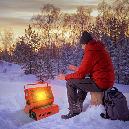 1Pc 2 In 1 Portable Butane Burner Heater Outdoor