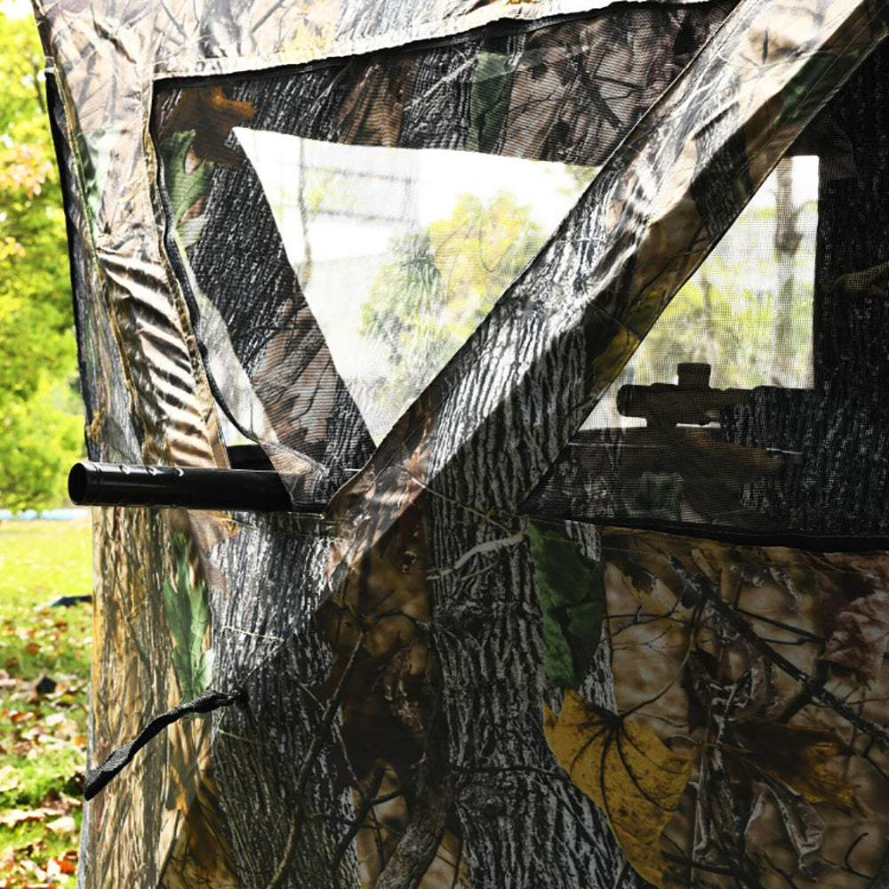 3-Person Pop-Up Hunting Blind with Tie-Downs