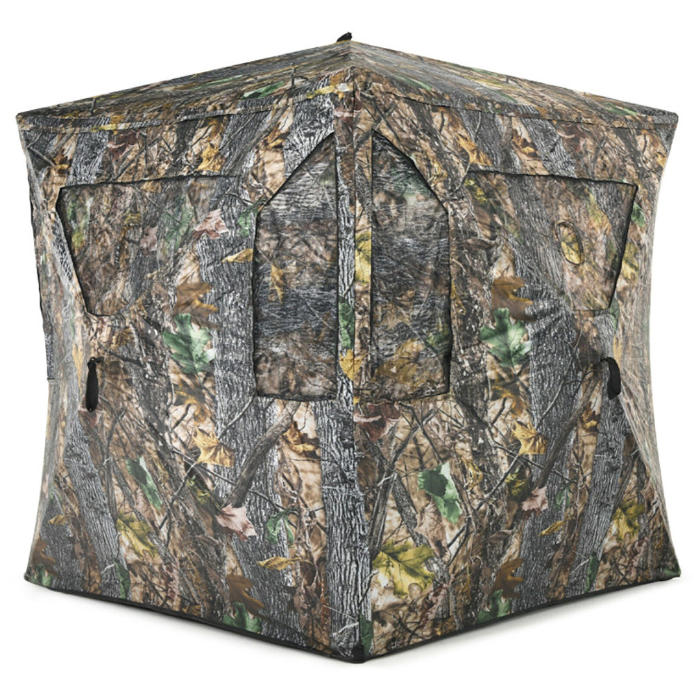 3-Person Pop-Up Hunting Blind with Tie-Downs