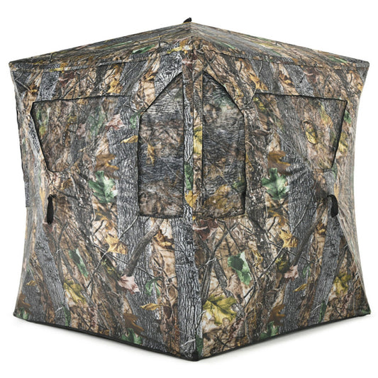 3-Person Pop-Up Hunting Blind with Tie-Downs
