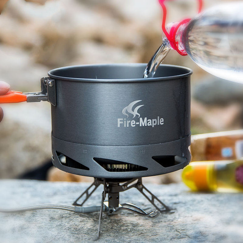 Camping Cookware Set – Pot, Kettle & Tableware